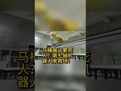 중금속 또는 플라스틱 조각을 위한 고보호 밀링 로봇 자동화