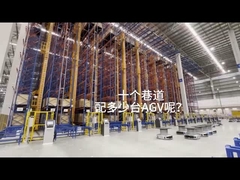 최대 3500kg 팔레트 자동 래킹 시스템 AS-RS 더블 컬럼 스택