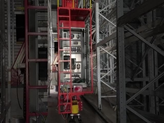 최대 3500kg 팔레트 자동 래킹 시스템 AS-RS 더블 컬럼 스택